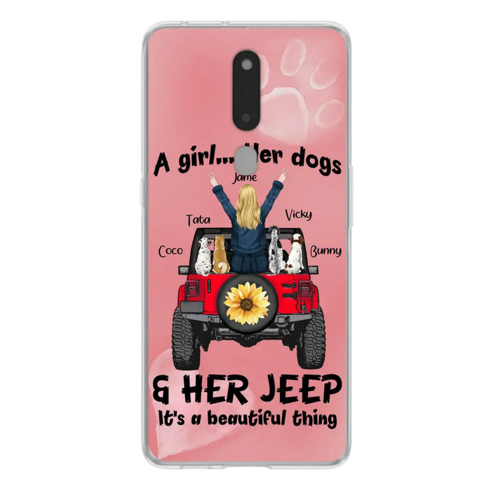 Personalized Dog Mom & Off-road Phone case - Case For Xiaomi, Huawei and Oppo - A Girl Her Dogs - 2OTN07
