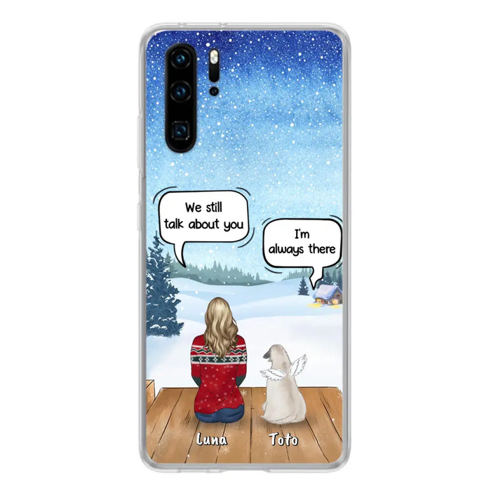 Personalized Dog Horse Phone Case - Man/Woman With Up to 5 Pets - Case For Xiaomi, Oppo And Huawei