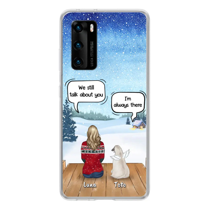 Personalized Dog Horse Phone Case - Man/Woman With Up to 5 Pets - Case For Xiaomi, Oppo And Huawei