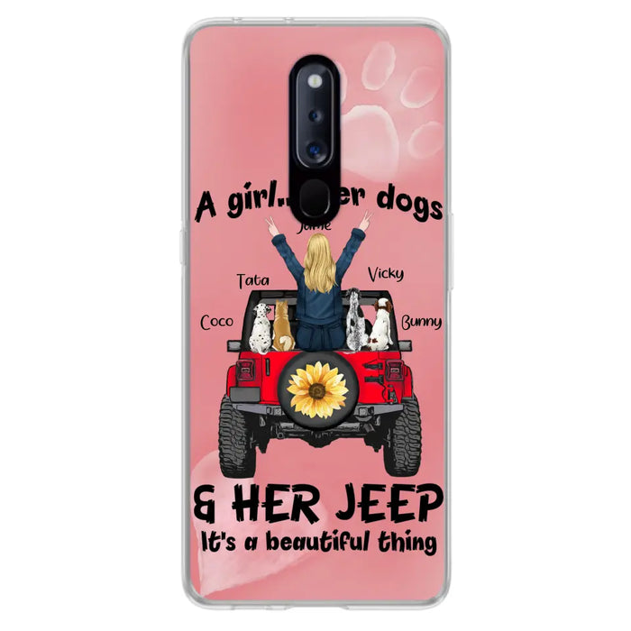 Personalized Dog Mom & Off-road Phone case - Case For Xiaomi, Huawei and Oppo - A Girl Her Dogs - 2OTN07