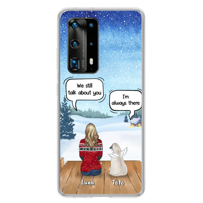 Personalized Dog Horse Phone Case - Man/Woman With Up to 5 Pets - Case For Xiaomi, Oppo And Huawei