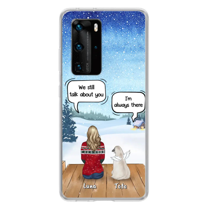 Personalized Dog Horse Phone Case - Man/Woman With Up to 5 Pets - Case For Xiaomi, Oppo And Huawei