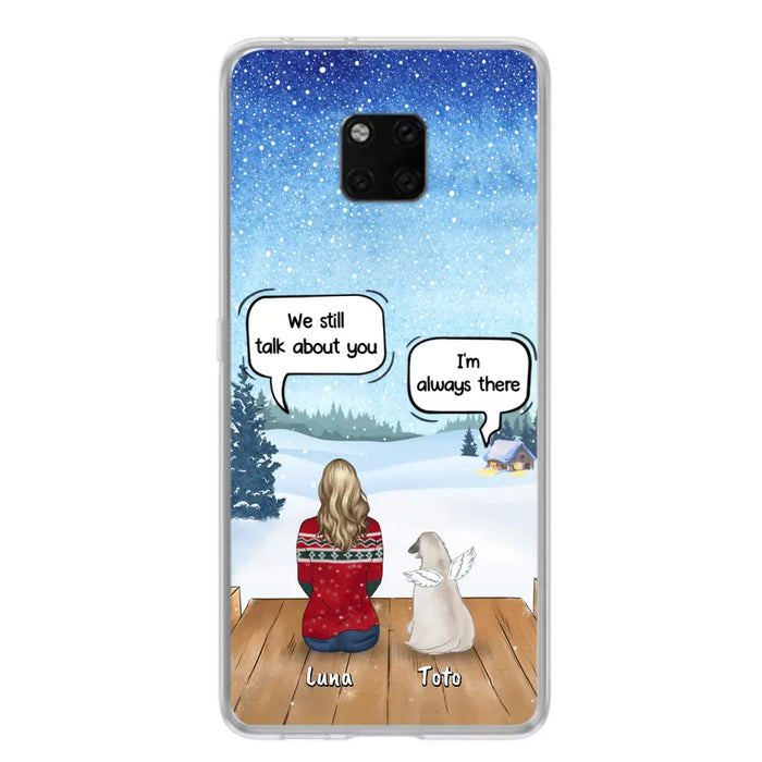 Personalized Dog Horse Phone Case - Man/Woman With Up to 5 Pets - Case For Xiaomi, Oppo And Huawei