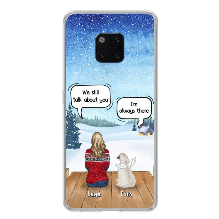 Personalized Dog Horse Phone Case - Man/Woman With Up to 5 Pets - Case For Xiaomi, Oppo And Huawei