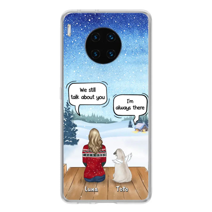 Personalized Dog Horse Phone Case - Man/Woman With Up to 5 Pets - Case For Xiaomi, Oppo And Huawei