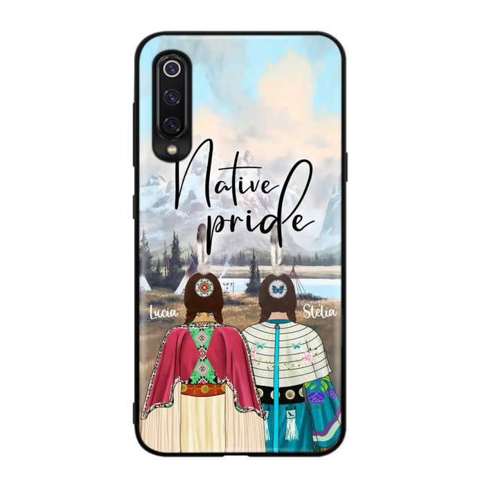 Personalized Native American Couple Phone Case - Native Pride - Case For Xiaomi, Huawei and Oppo