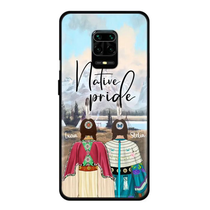 Personalized Native American Couple Phone Case - Native Pride - Case For Xiaomi, Huawei and Oppo