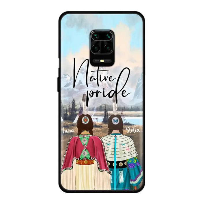 Personalized Native American Couple Phone Case - Native Pride - Case For Xiaomi, Huawei and Oppo