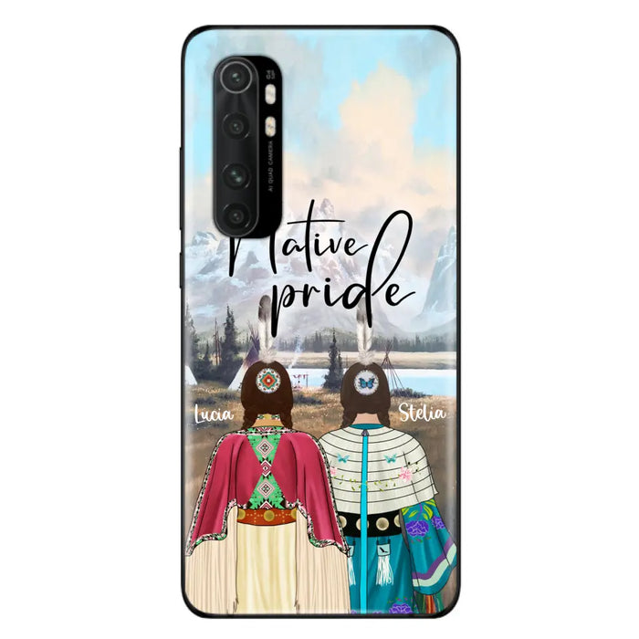 Personalized Native American Couple Phone Case - Native Pride - Case For Xiaomi, Huawei and Oppo