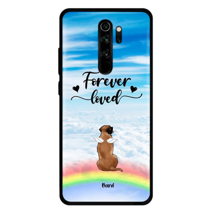 Personalized Memorial Pets Phone Case - Up to 5 Pets - Memorial Gift For Dog Lovers/Cat Lovers - Forever Loved - Phone Case For Xiaomi, Oppo And Huawei  - AXSIO5
