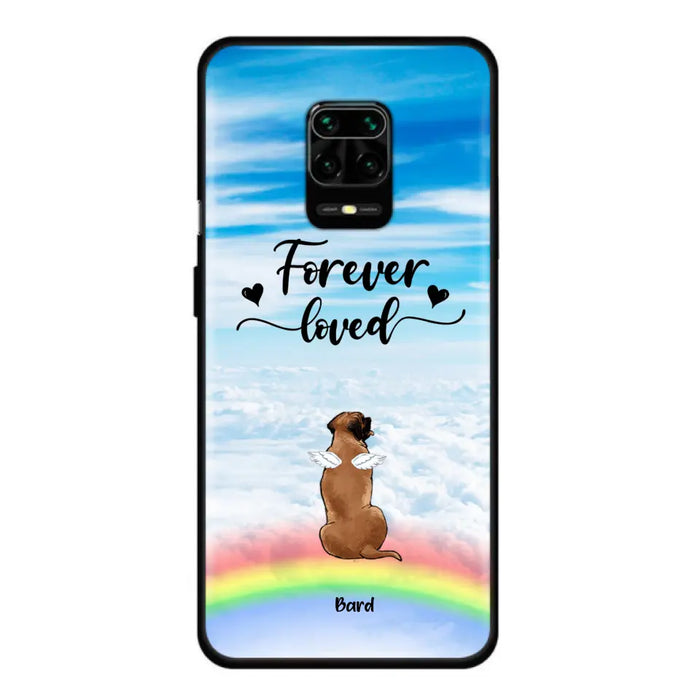 Personalized Memorial Pets Phone Case - Up to 5 Pets - Memorial Gift For Dog Lovers/Cat Lovers - Forever Loved - Phone Case For Xiaomi, Oppo And Huawei  - AXSIO5
