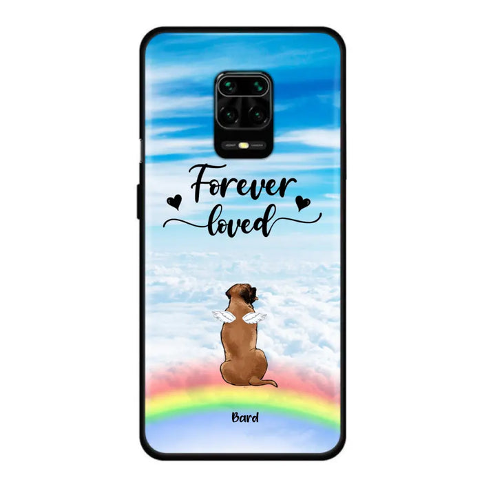 Personalized Memorial Pets Phone Case - Up to 5 Pets - Memorial Gift For Dog Lovers/Cat Lovers - Forever Loved - Phone Case For Xiaomi, Oppo And Huawei  - AXSIO5