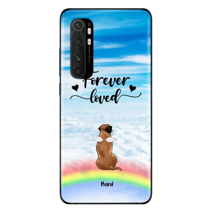 Personalized Memorial Pets Phone Case - Up to 5 Pets - Memorial Gift For Dog Lovers/Cat Lovers - Forever Loved - Phone Case For Xiaomi, Oppo And Huawei  - AXSIO5