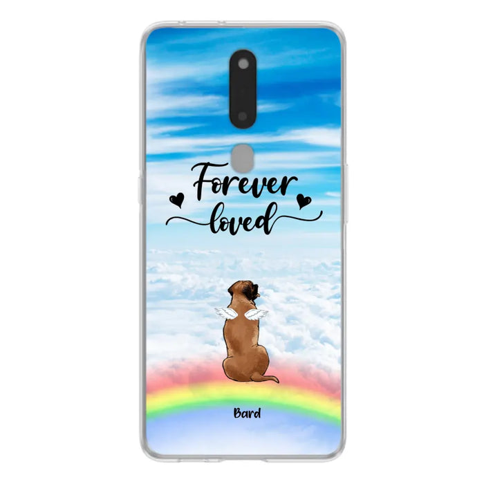 Personalized Memorial Pets Phone Case - Up to 5 Pets - Memorial Gift For Dog Lovers/Cat Lovers - Forever Loved - Phone Case For Xiaomi, Oppo And Huawei  - AXSIO5