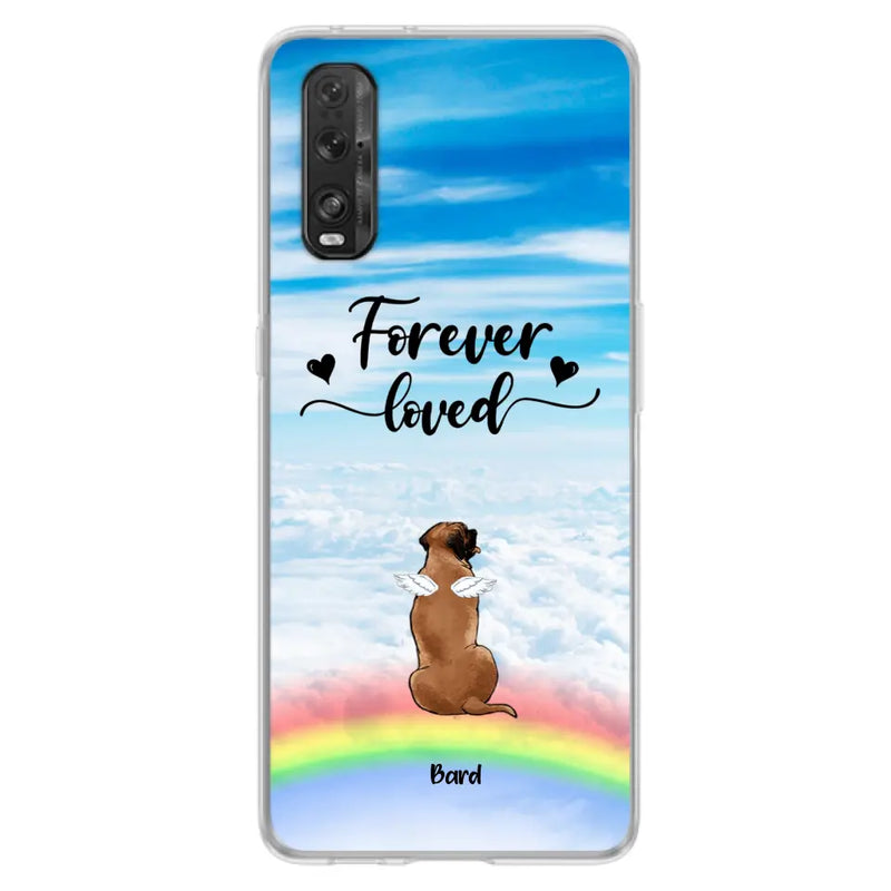 Personalized Memorial Pets Phone Case - Up to 5 Pets - Memorial Gift For Dog Lovers/Cat Lovers - Forever Loved - Phone Case For Xiaomi, Oppo And Huawei  - AXSIO5