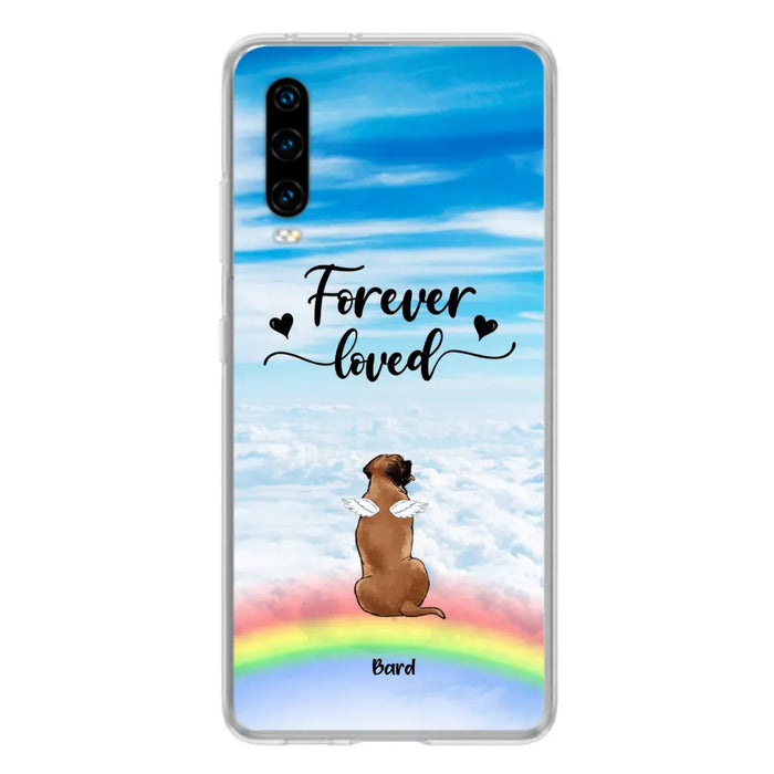 Personalized Memorial Pets Phone Case - Up to 5 Pets - Memorial Gift For Dog Lovers/Cat Lovers - Forever Loved - Phone Case For Xiaomi, Oppo And Huawei  - AXSIO5