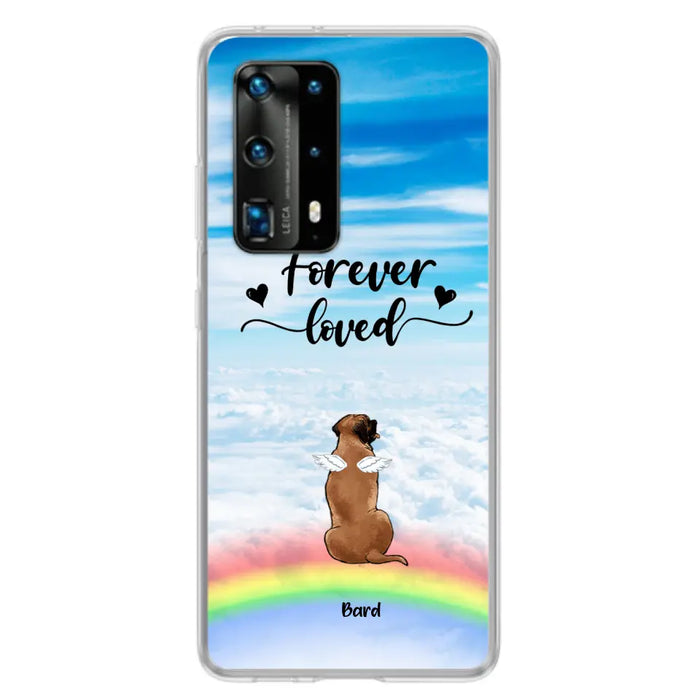 Personalized Memorial Pets Phone Case - Up to 5 Pets - Memorial Gift For Dog Lovers/Cat Lovers - Forever Loved - Phone Case For Xiaomi, Oppo And Huawei  - AXSIO5