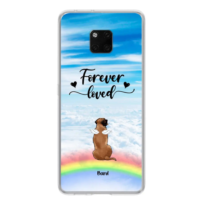 Personalized Memorial Pets Phone Case - Up to 5 Pets - Memorial Gift For Dog Lovers/Cat Lovers - Forever Loved - Phone Case For Xiaomi, Oppo And Huawei  - AXSIO5