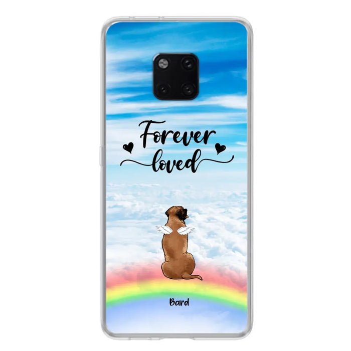 Personalized Memorial Pets Phone Case - Up to 5 Pets - Memorial Gift For Dog Lovers/Cat Lovers - Forever Loved - Phone Case For Xiaomi, Oppo And Huawei  - AXSIO5