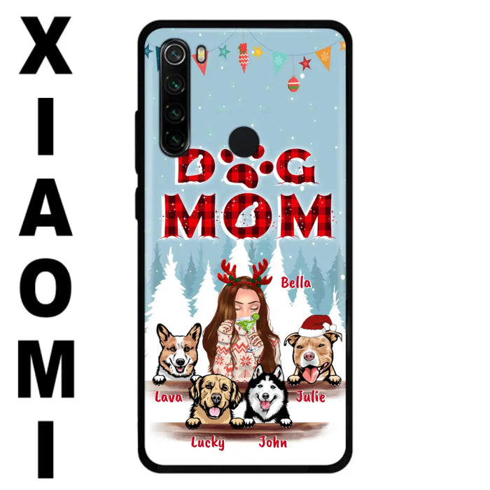 Personalized Pet Mom Xmas Phone Case - Up to 4 Pets - Best Gift For Dog/Cat Lover - Case For Xiaomi, Oppo And Huawei - 2T7CRT
