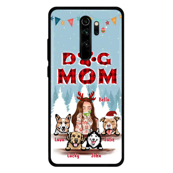 Personalized Pet Mom Xmas Phone Case - Up to 4 Pets - Best Gift For Dog/Cat Lover - Case For Xiaomi, Oppo And Huawei - 2T7CRT