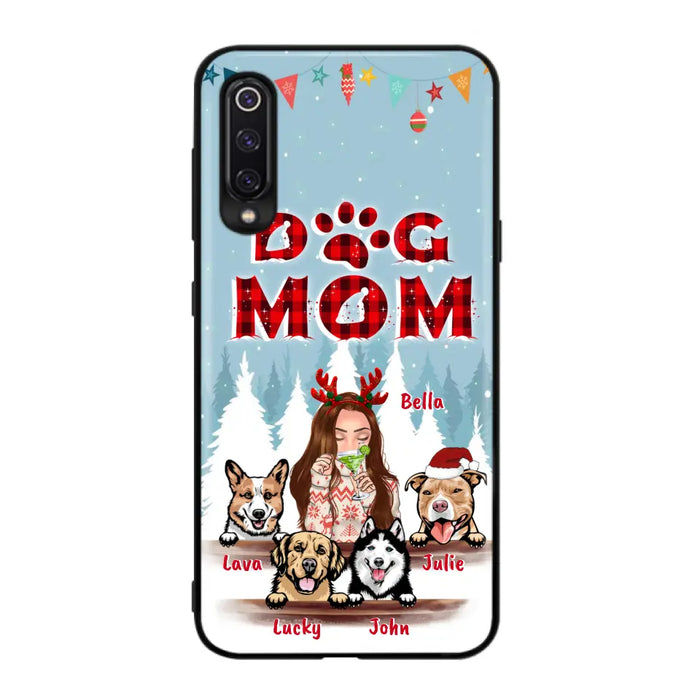 Personalized Pet Mom Xmas Phone Case - Up to 4 Pets - Best Gift For Dog/Cat Lover - Case For Xiaomi, Oppo And Huawei - 2T7CRT