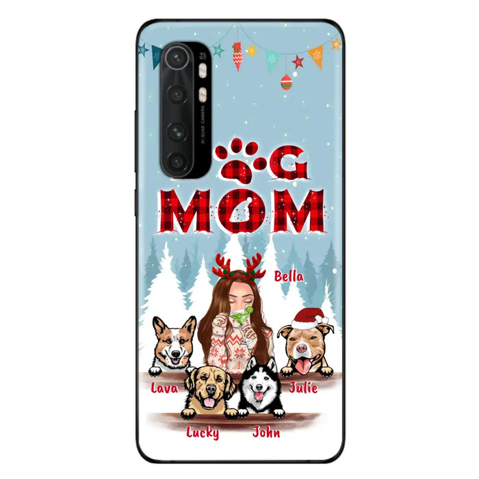 Personalized Pet Mom Xmas Phone Case - Up to 4 Pets - Best Gift For Dog/Cat Lover - Case For Xiaomi, Oppo And Huawei - 2T7CRT