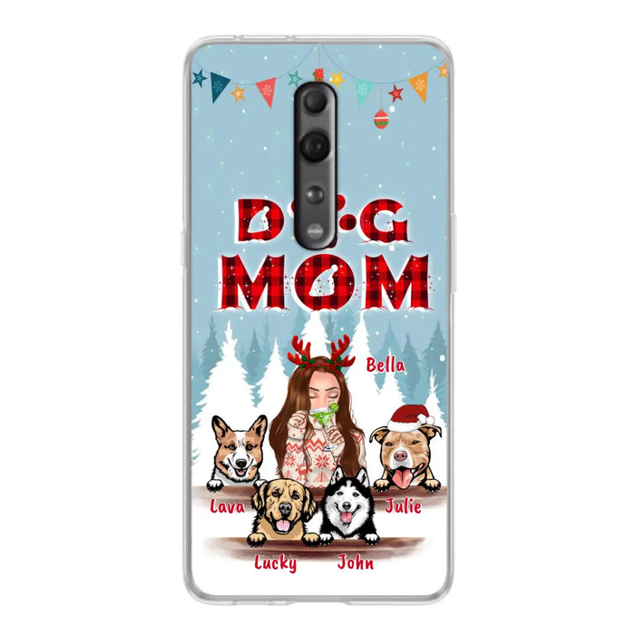 Personalized Pet Mom Xmas Phone Case - Up to 4 Pets - Best Gift For Dog/Cat Lover - Case For Xiaomi, Oppo And Huawei - 2T7CRT