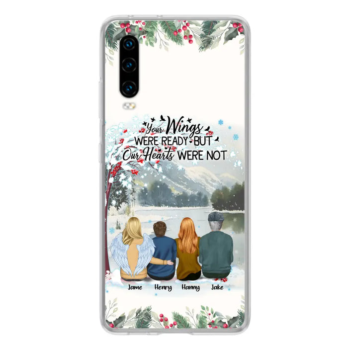 Personalized Family Phone Case - Best Gift For Family - I Know Heaven Is A Beautiful Place Because They Have My Dad - Case For Xiaomi, Oppo And Huawei