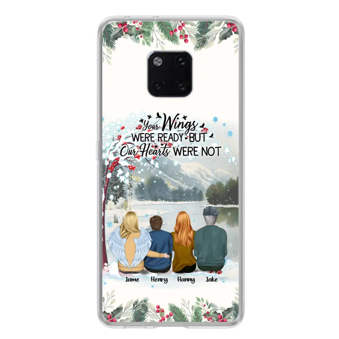 Personalized Family Phone Case - Best Gift For Family - I Know Heaven Is A Beautiful Place Because They Have My Dad - Case For Xiaomi, Oppo And Huawei