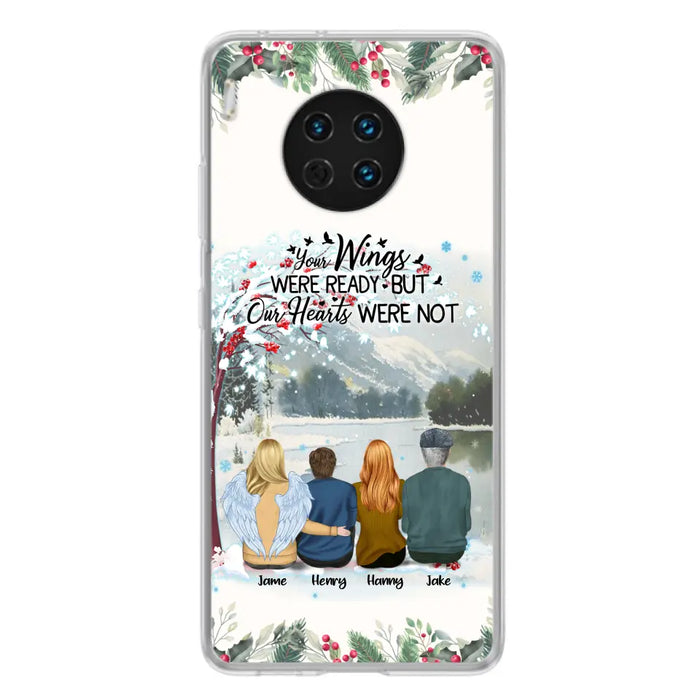 Personalized Family Phone Case - Best Gift For Family - I Know Heaven Is A Beautiful Place Because They Have My Dad - Case For Xiaomi, Oppo And Huawei