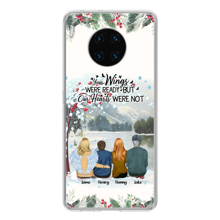 Personalized Family Phone Case - Best Gift For Family - I Know Heaven Is A Beautiful Place Because They Have My Dad - Case For Xiaomi, Oppo And Huawei