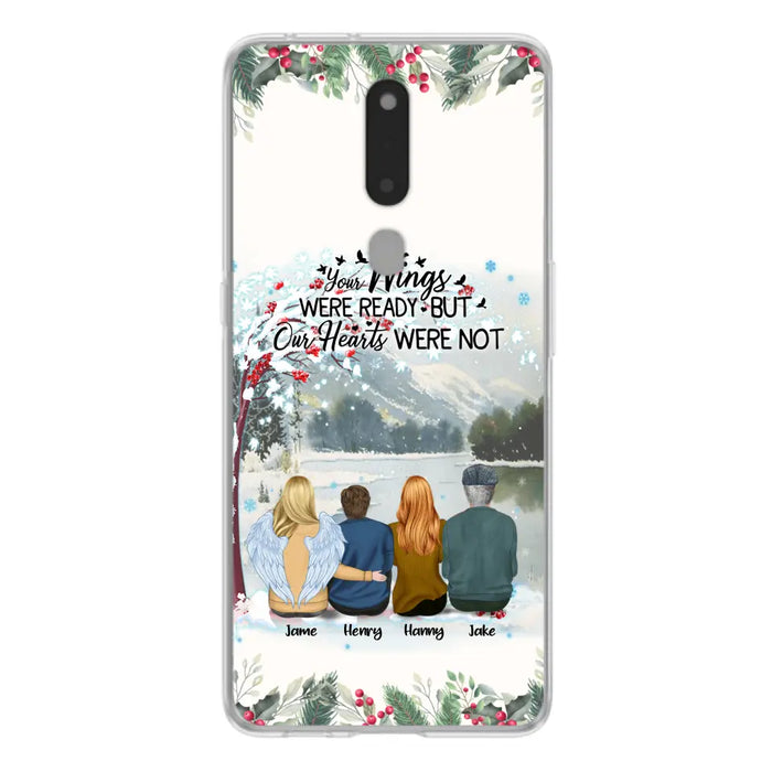 Personalized Family Phone Case - Best Gift For Family - I Know Heaven Is A Beautiful Place Because They Have My Dad - Case For Xiaomi, Oppo And Huawei