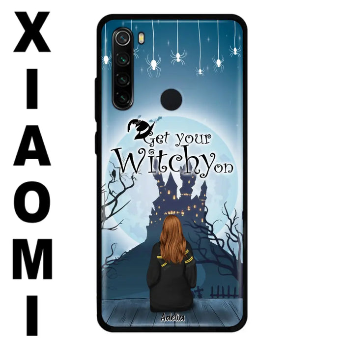 Personalized Witch Phone Case - Up to 4 Witches - Best Gift For Friends - Get Your Witchy on - Case For Xiaomi, Oppo And Huawei