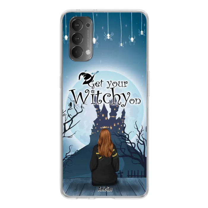 Personalized Witch Phone Case - Up to 4 Witches - Best Gift For Friends - Get Your Witchy on - Case For Xiaomi, Oppo And Huawei