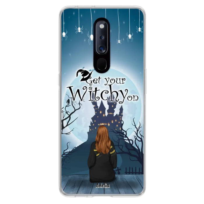 Personalized Witch Phone Case - Up to 4 Witches - Best Gift For Friends - Get Your Witchy on - Case For Xiaomi, Oppo And Huawei