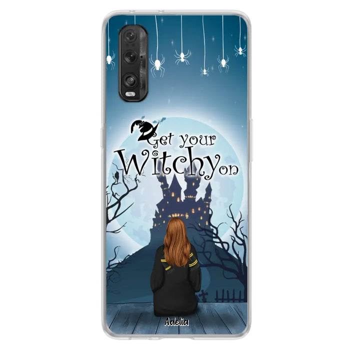 Personalized Witch Phone Case - Up to 4 Witches - Best Gift For Friends - Get Your Witchy on - Case For Xiaomi, Oppo And Huawei
