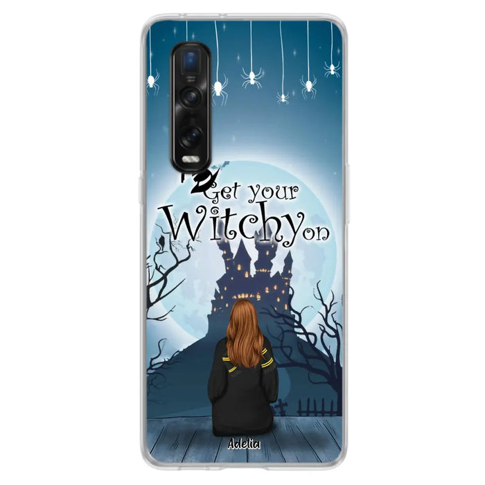 Personalized Witch Phone Case - Up to 4 Witches - Best Gift For Friends - Get Your Witchy on - Case For Xiaomi, Oppo And Huawei
