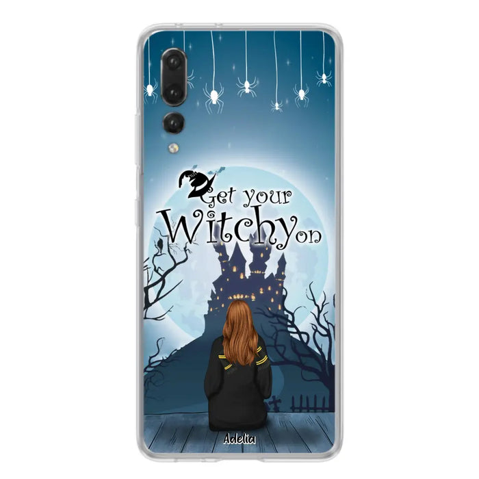 Personalized Witch Phone Case - Up to 4 Witches - Best Gift For Friends - Get Your Witchy on - Case For Xiaomi, Oppo And Huawei