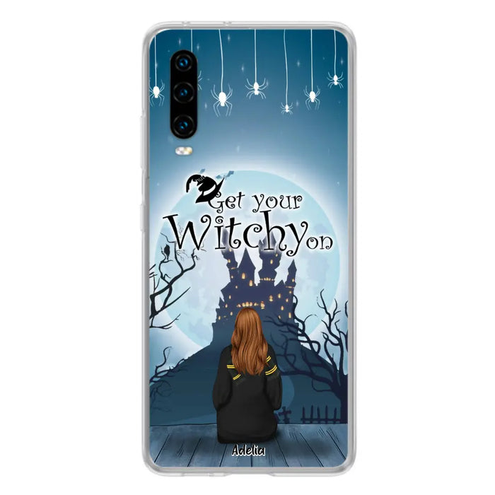 Personalized Witch Phone Case - Up to 4 Witches - Best Gift For Friends - Get Your Witchy on - Case For Xiaomi, Oppo And Huawei