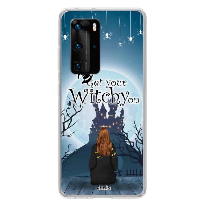 Personalized Witch Phone Case - Up to 4 Witches - Best Gift For Friends - Get Your Witchy on - Case For Xiaomi, Oppo And Huawei