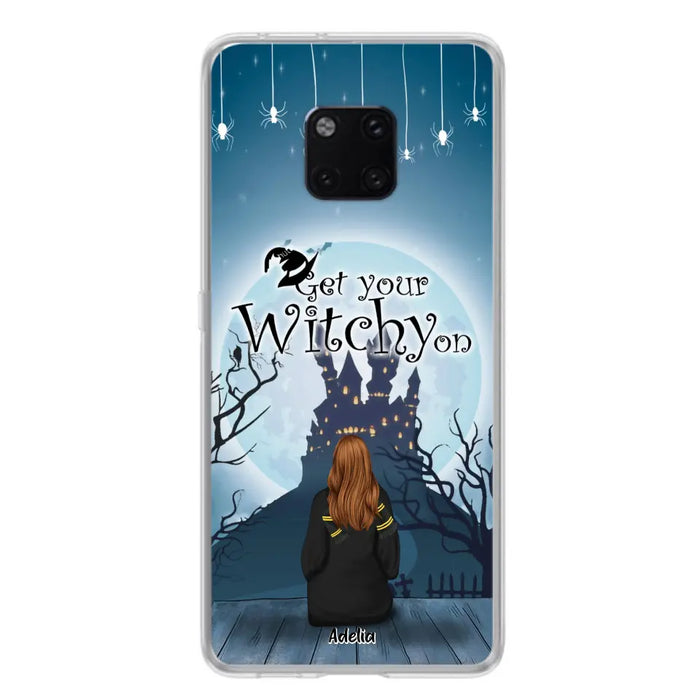 Personalized Witch Phone Case - Up to 4 Witches - Best Gift For Friends - Get Your Witchy on - Case For Xiaomi, Oppo And Huawei