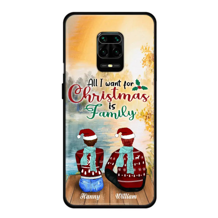 Personalized Family Phone Case - Couple/Parents With Up to 3 Kids, 3 Pets - Gift For Family - Case For Xiaomi, Oppo And Huawei