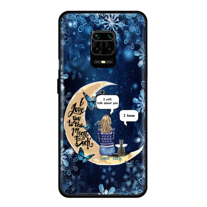 Personalized Pet Mom Conversation Phone Case - Woman With Up to 4 Pets - Gift For Dog/Cat Lover - Case For Xiaomi, Oppo And Huawei