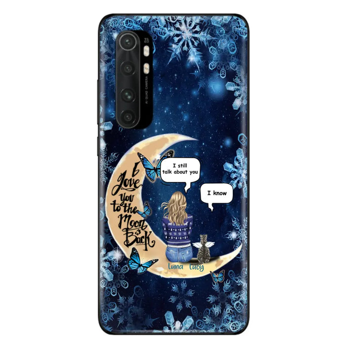Personalized Pet Mom Conversation Phone Case - Woman With Up to 4 Pets - Gift For Dog/Cat Lover - Case For Xiaomi, Oppo And Huawei