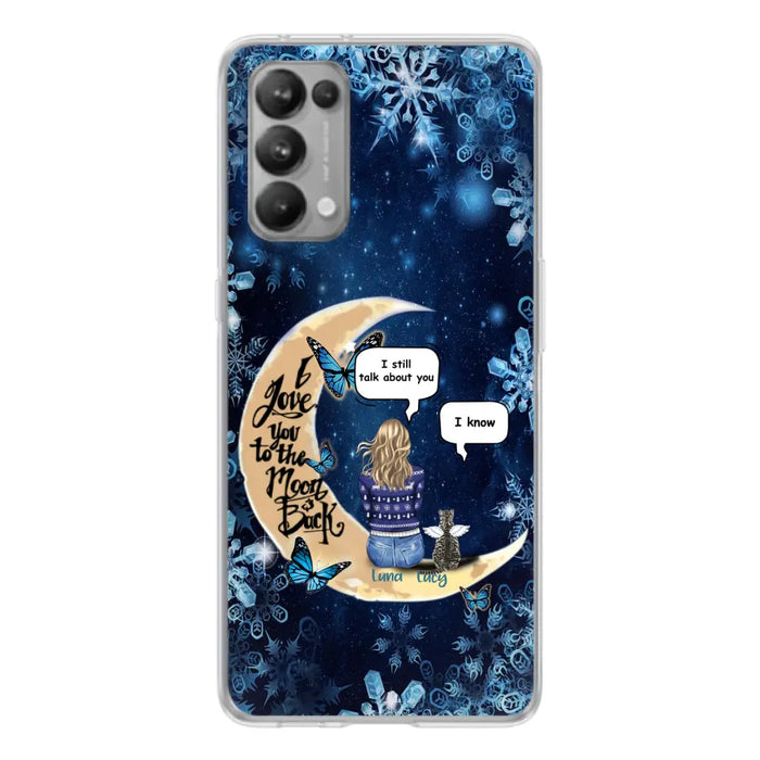 Personalized Pet Mom Conversation Phone Case - Woman With Up to 4 Pets - Gift For Dog/Cat Lover - Case For Xiaomi, Oppo And Huawei