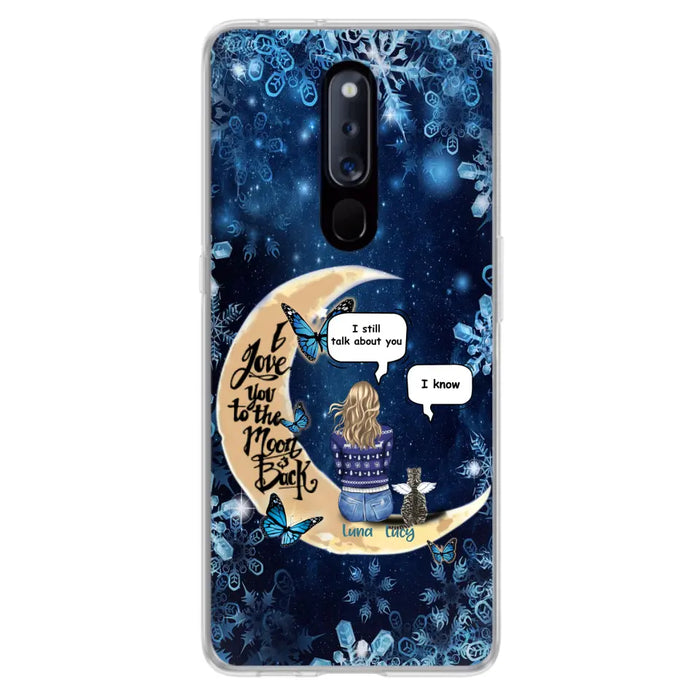 Personalized Pet Mom Conversation Phone Case - Woman With Up to 4 Pets - Gift For Dog/Cat Lover - Case For Xiaomi, Oppo And Huawei