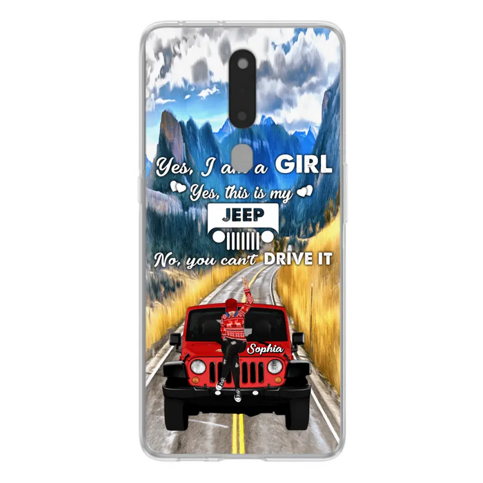 Personalized Off-road Girl Phone Case - Case For Xiaomi, Oppo And Huawei