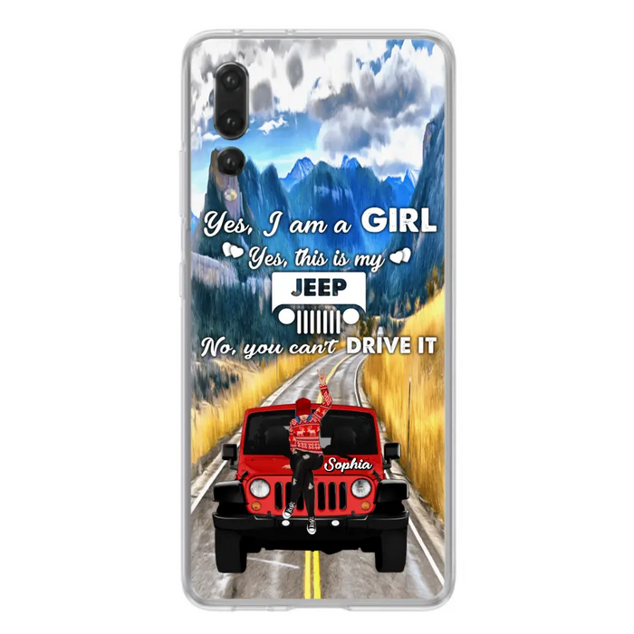 Personalized Off-road Girl Phone Case - Case For Xiaomi, Oppo And Huawei