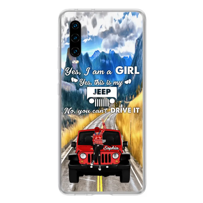Personalized Off-road Girl Phone Case - Case For Xiaomi, Oppo And Huawei